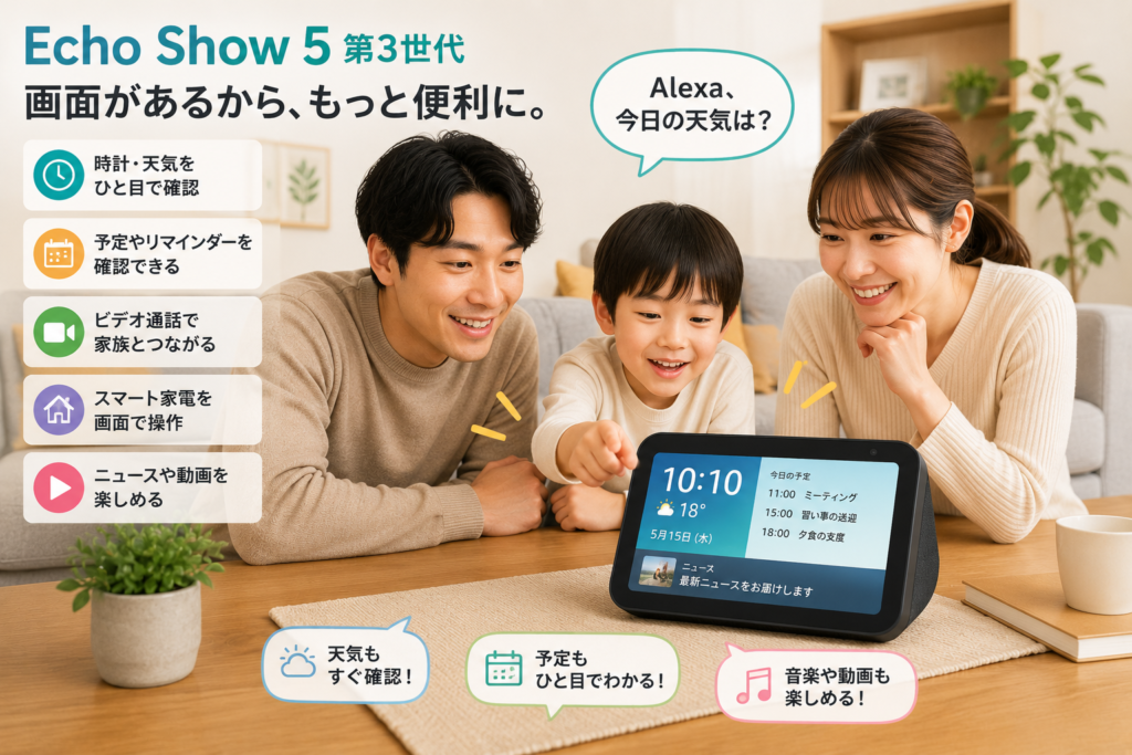 家族と楽しむエコーショー5