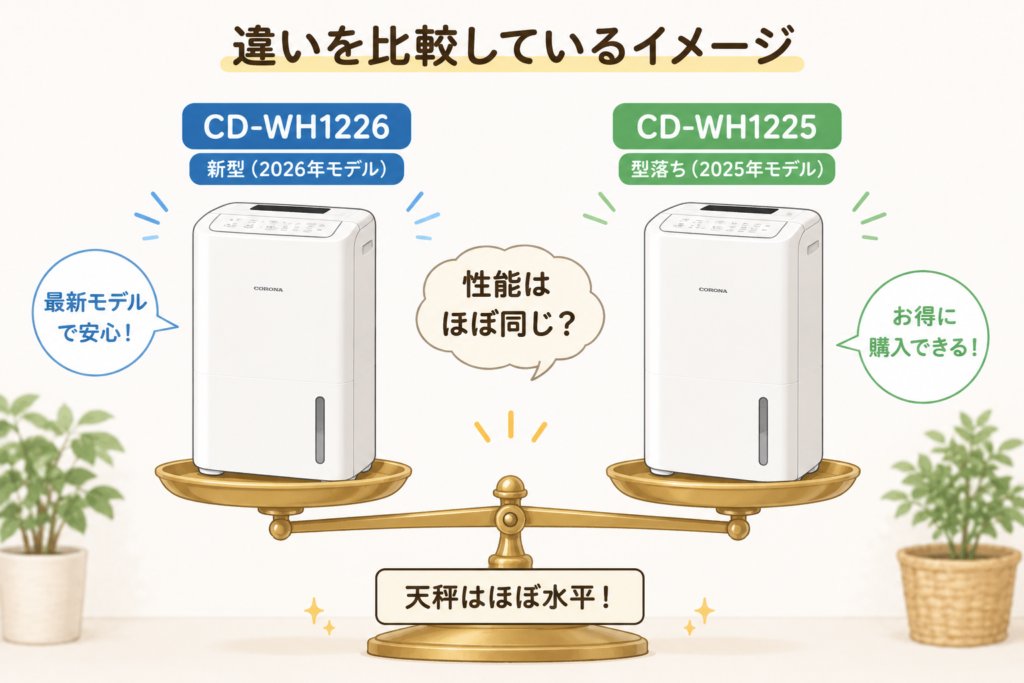 新旧モデルの比較