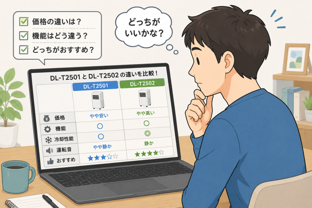 どちらを選ぶかを検討中