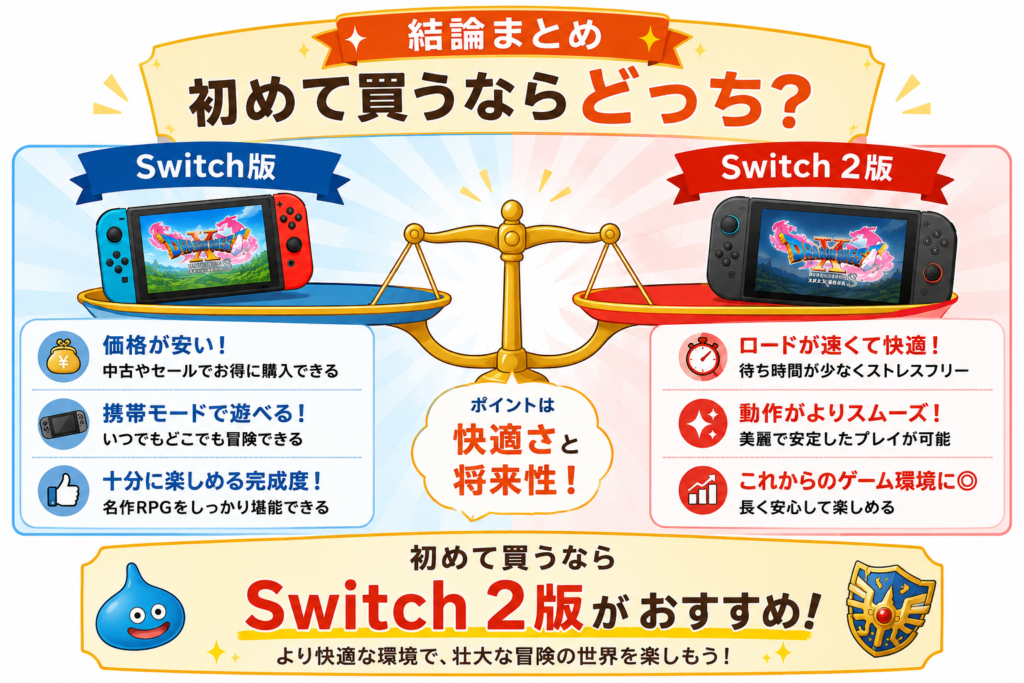 Switch 2版がおすすめ!