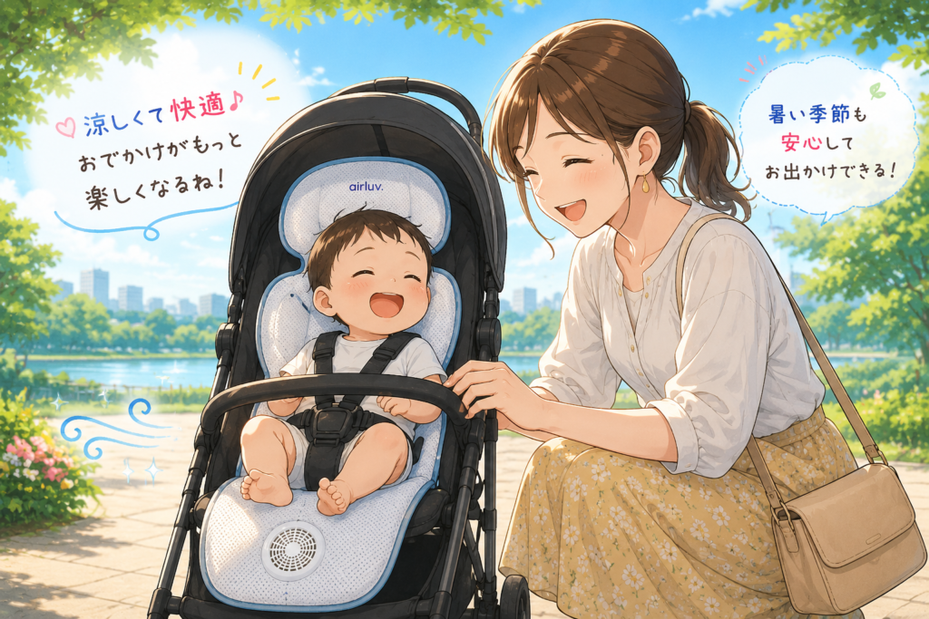エアラブで涼しいお出かけ日和
