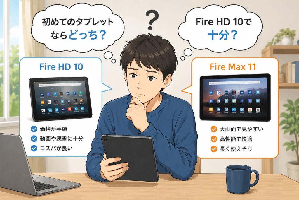 タブレット選びの悩み