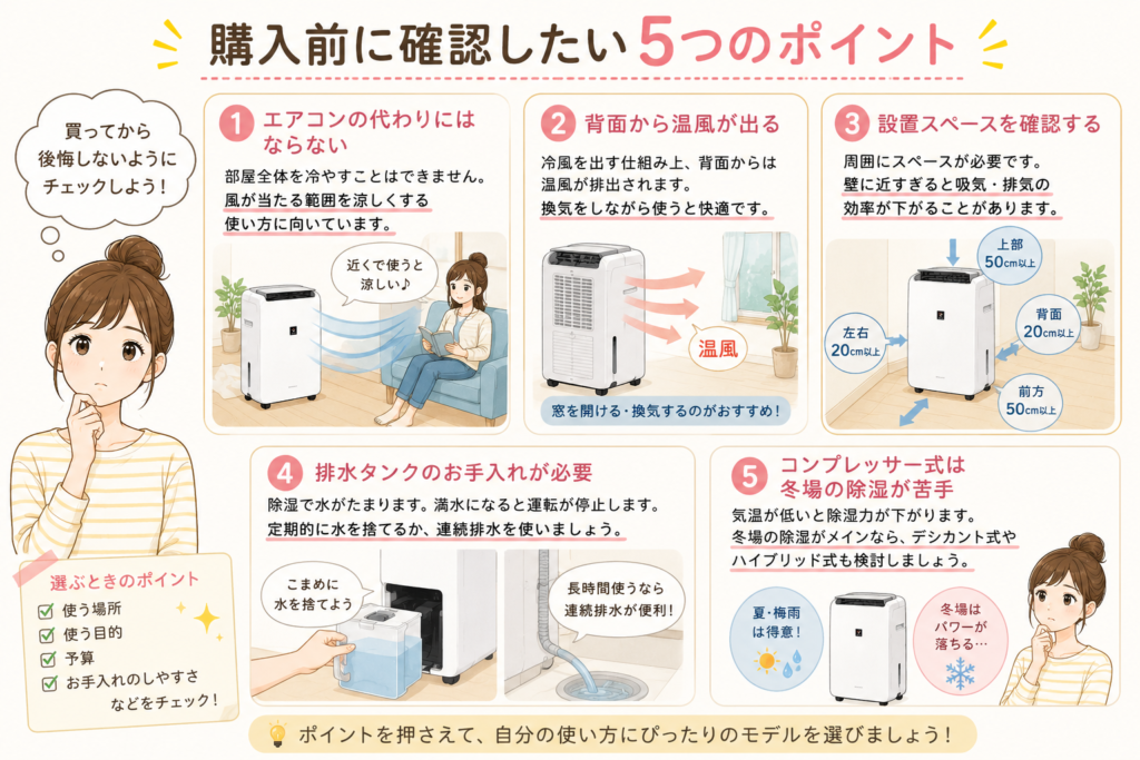 購入前に確認したい5つのポイント