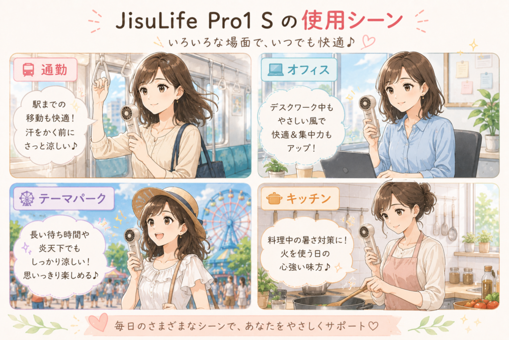 JisuLife Pro1 Sの使用シーン